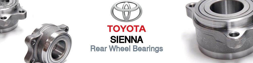 Discover Toyota Sienna Rear Wheel Bearings For Your Vehicle