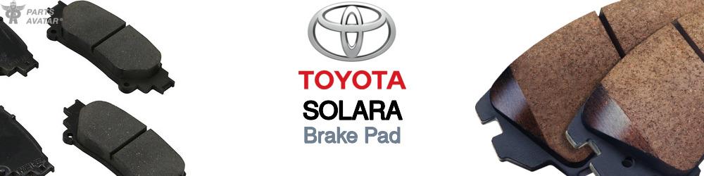 Discover Toyota Solara Brake Pads For Your Vehicle