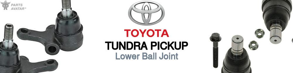 Discover Toyota Tundra pickup Lower Ball Joints For Your Vehicle