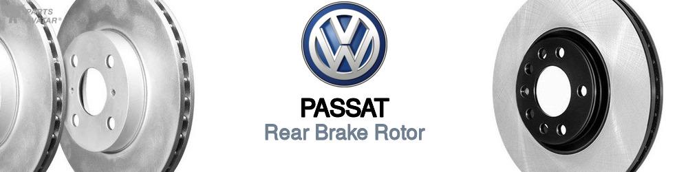 Discover Volkswagen Passat Rear Brake Rotors For Your Vehicle