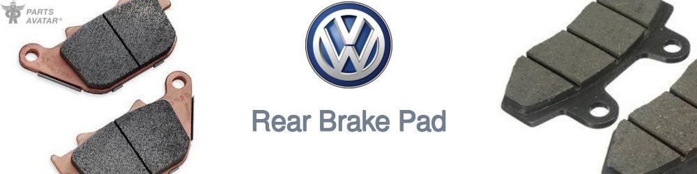 Discover Volkswagen Rear Brake Pads For Your Vehicle