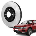 Enhance your car with Volkswagen Tiguan Front Brake Rotor 