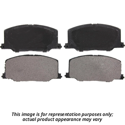 Front Semi Metallic Pads by WORLDPARTS SYNERGY - WSD784MH 2
