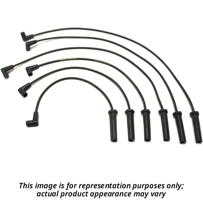 Tailored Resistor Ignition Wire Set by WORLDPARTS - WE1-225409 1