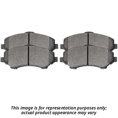 Front Semi Metallic Pads by PROFUSION - PMD815A 1