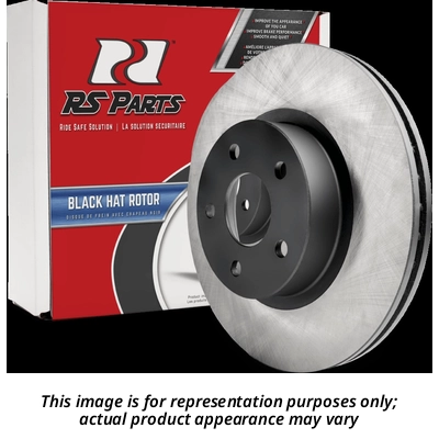Rear Disc Brake Rotor by RS PARTS - RS982494B 1