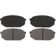 Purchase Top-Quality Front Semi Metallic Pads by WORLDPARTS SYNERGY - WSD784MH 3