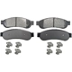 Purchase Top-Quality Rear Semi Metallic Pads by WORLDPARTS SYNERGY - WSD714MH 1