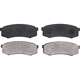 Purchase Top-Quality Rear Semi Metallic Pads by PROFUSION - PMD537S 3