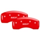 Purchase Top-Quality MGP CALIPER COVERS - 23239SMGPRD - Gloss Red Caliper Covers with MGP Engraving pa2