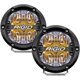 Purchase Top-Quality RIGID INDUSTRIES - 36118 - Round Driving Beam LED Lights with Amber Backlight pa1