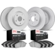 Purchase Top-Quality DYNAMIC FRICTION COMPANY - 4504-01003 - Disc Brake Kit pa1