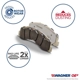 Purchase Top-Quality WAGNER - OEX1393 - Rear Premium Ceramic Pads pa28