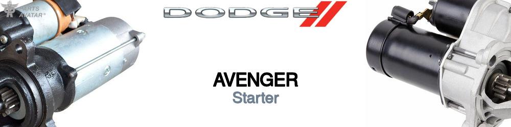 Discover Dodge Avenger Starters For Your Vehicle
