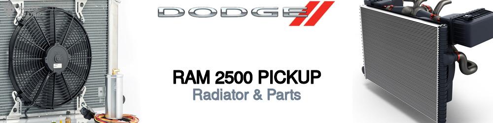 Discover Dodge Ram 2500 pickup Radiator & Parts For Your Vehicle