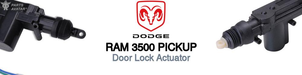 Discover Dodge Ram 3500 pickup Door Lock Actuator For Your Vehicle