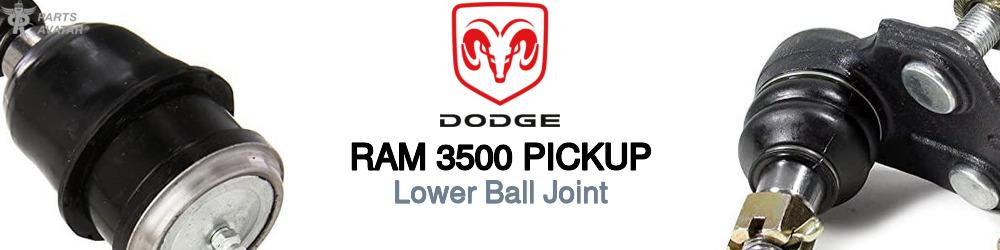 Discover Dodge Ram 3500 pickup Lower Ball Joints For Your Vehicle