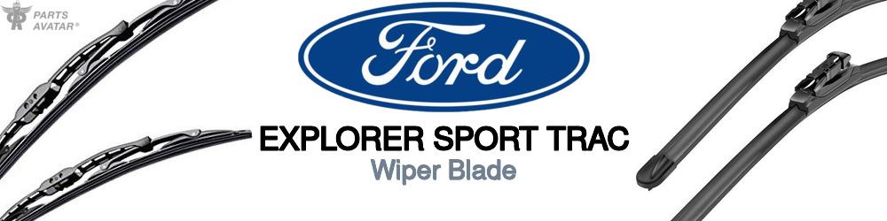 Discover Ford Explorer sport trac Wiper Blades For Your Vehicle