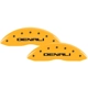 Purchase Top-Quality MGP CALIPER COVERS - 34219SDNLYL - Gloss Yellow Caliper Covers with Denali Engraving pa2