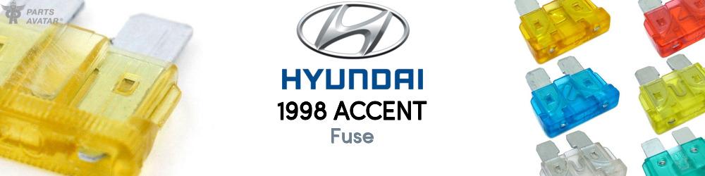 Discover 1998 Hyundai Accent Fuse For Your Vehicle