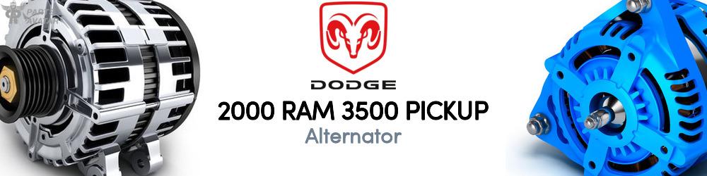 Discover 2000 Dodge Ram 3500 Alternator For Your Vehicle