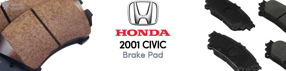 Discover 2001 Honda Civic Brake Pad For Your Vehicle