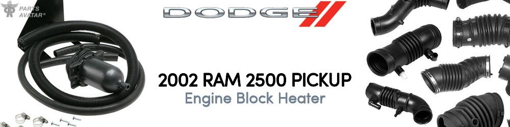 Discover 2002 Dodge Ram 2500 Engine Block Heater For Your Vehicle