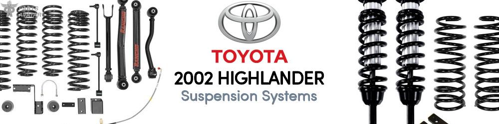 2002 Toyota Highlander Suspension Systems - PartsAvatar