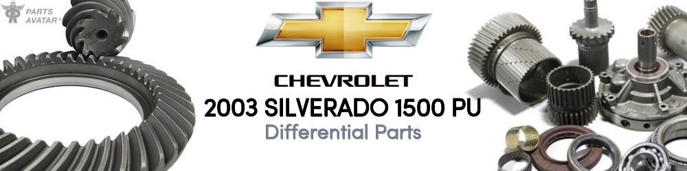 Discover 2003 Chevrolet Silverado 1500 Differential Parts For Your Vehicle