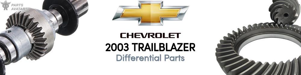 2003 Chevrolet Trailblazer Differential Parts - PartsAvatar