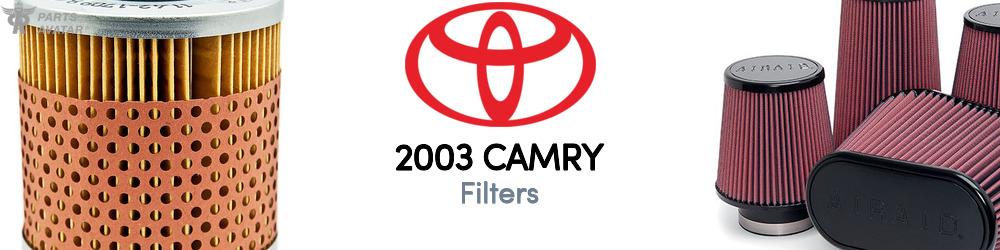 2003 Toyota Camry Filters - PartsAvatar