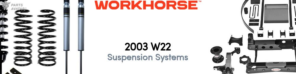 2003 Workhorse W22 Suspension Systems Partsavatar