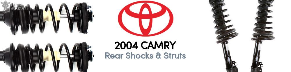 2004 Toyota Camry Rear Shocks & Struts - PartsAvatar