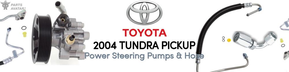 2004 Toyota Tundra Power Steering Pumps & Hose - PartsAvatar
