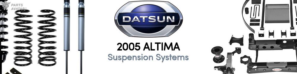 2005 Nissan Datsun Altima Suspension Systems - PartsAvatar