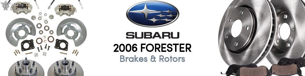 2006 Subaru Forester Brakes & Rotors - PartsAvatar