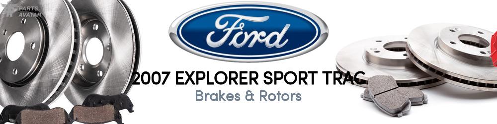 2007 Ford Explorer Sport Trac Brakes & Rotors - PartsAvatar