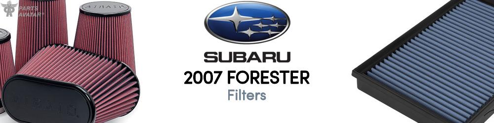 Discover 2007 Subaru Forester Filters For Your Vehicle