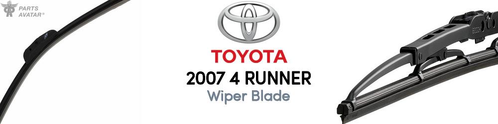 Discover 2007 Toyota 4 Runner Wiper Blade For Your Vehicle