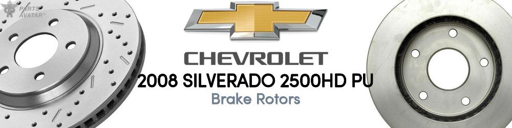 Discover 2008 Chevrolet Silverado 2500HD Brake Rotors For Your Vehicle