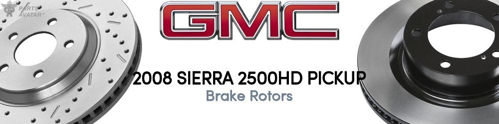 Discover 2008 GMC Sierra 2500HD Brake Rotors For Your Vehicle