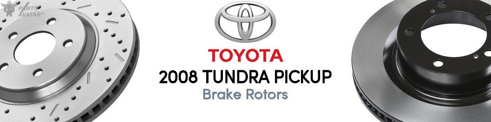 2008 Toyota Tundra Brake Rotors - PartsAvatar