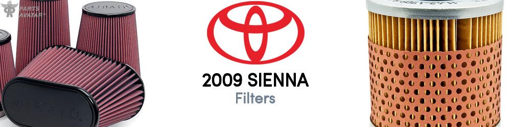 Discover 2009 Toyota Sienna Filters For Your Vehicle
