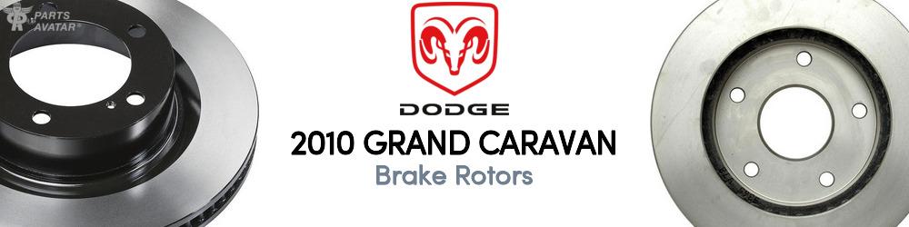 Discover 2010 Dodge Grand Caravan Brake Rotors For Your Vehicle