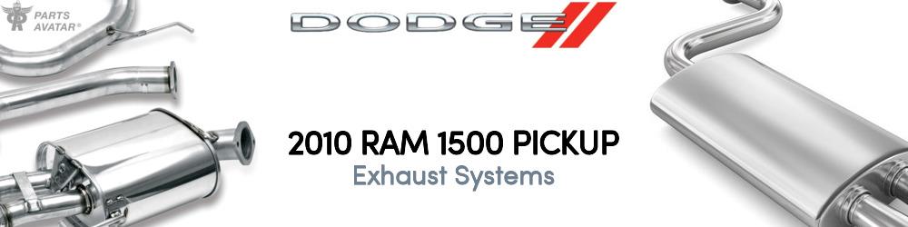 2010 Dodge Ram 1500 Exhaust Systems - PartsAvatar