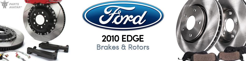 2010 Ford Edge Brakes & Rotors - PartsAvatar