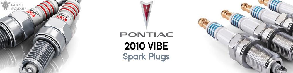 Discover 2010 Pontiac Vibe Spark Plugs For Your Vehicle