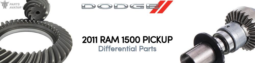 2011 Dodge Ram 1500 Differential Parts - PartsAvatar