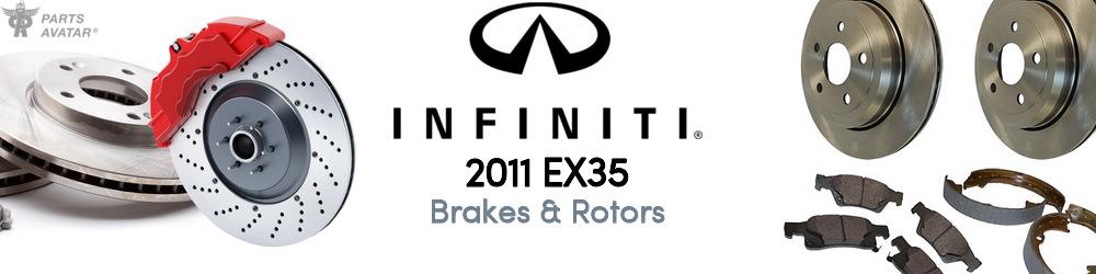 2011 Infiniti EX35 Brakes & Rotors - PartsAvatar