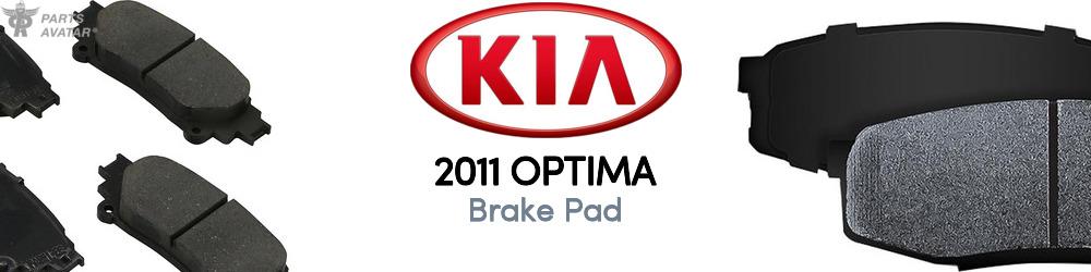 Discover 2011 Kia Optima Brake Pad For Your Vehicle
